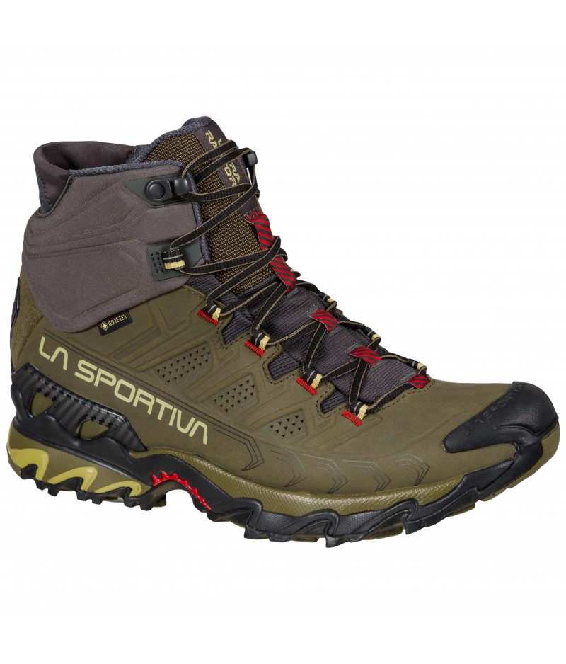 La Sportiva ULTRA RAPTOR II Mid Leather GTX Ivy/Tango Red La Sportiva ULTRA RAPTOR II Mid Leather GTX Ivy/Tango Red